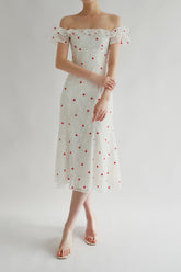 Allure Off The Shoulder Lace Dress